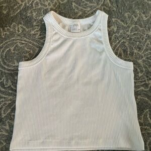 Zara white tank top